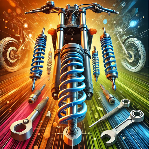 Adjust Front forks on a motorcycle