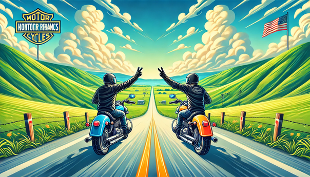 Biker Wave