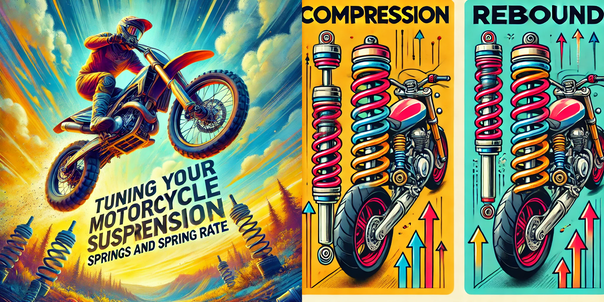 Compression and rebound.