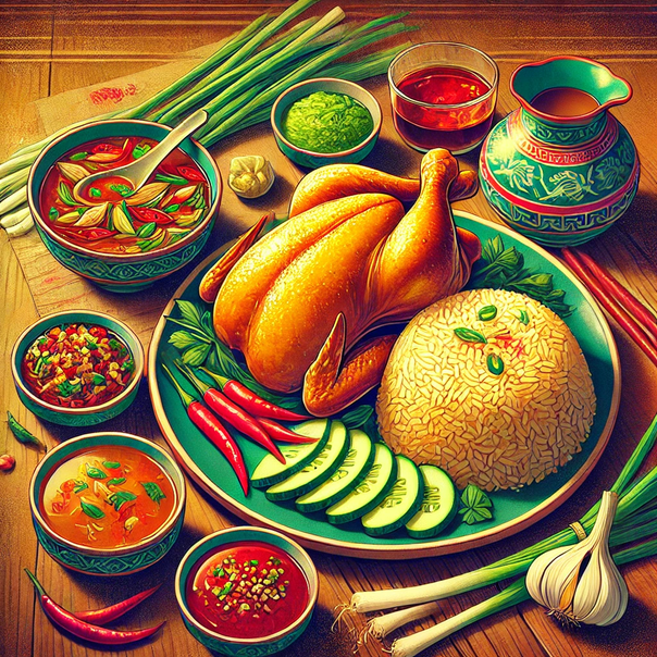 Hainanese Chicken Rice