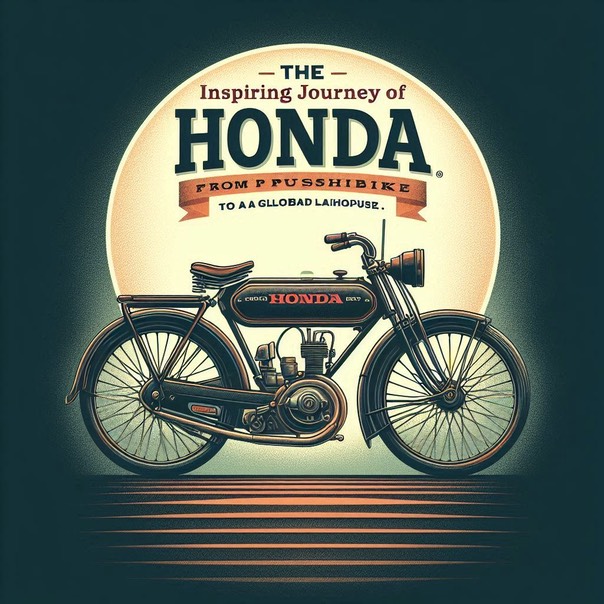 Honda began selling pushbikes in 1946