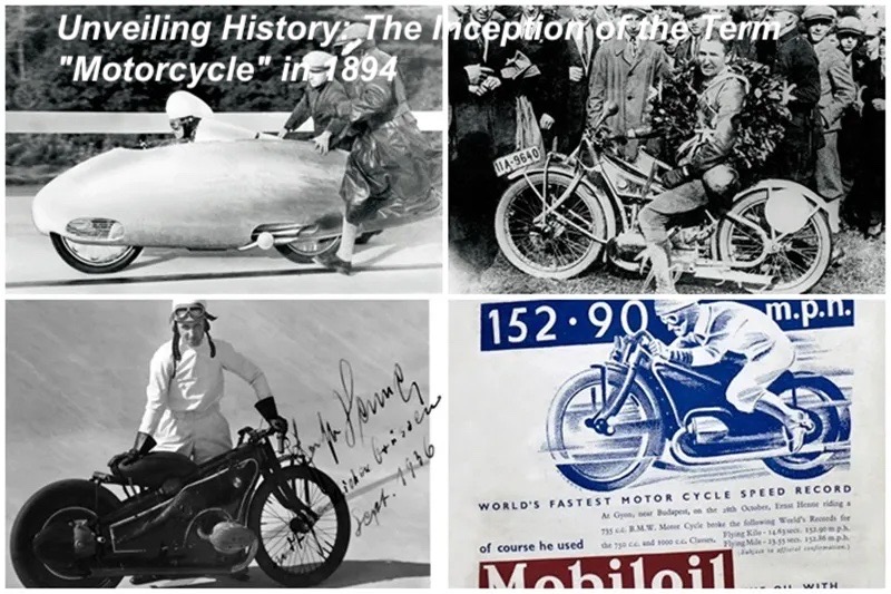 motorcycle first used