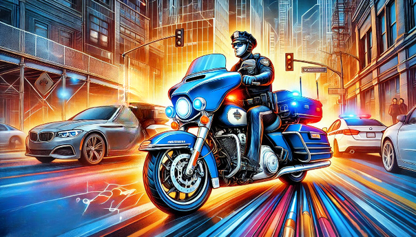 Motorcycles and Police Forces