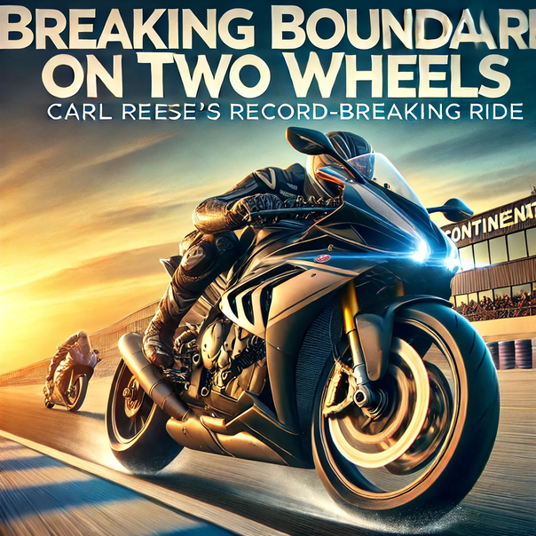 The longest distance riding a motorcycle