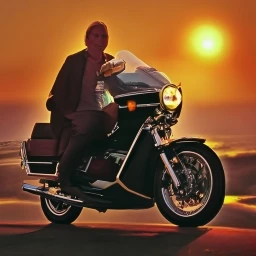 The cover picture captures the essence of Emilio Scotto s epic 10 year motorcycle jou cleanup